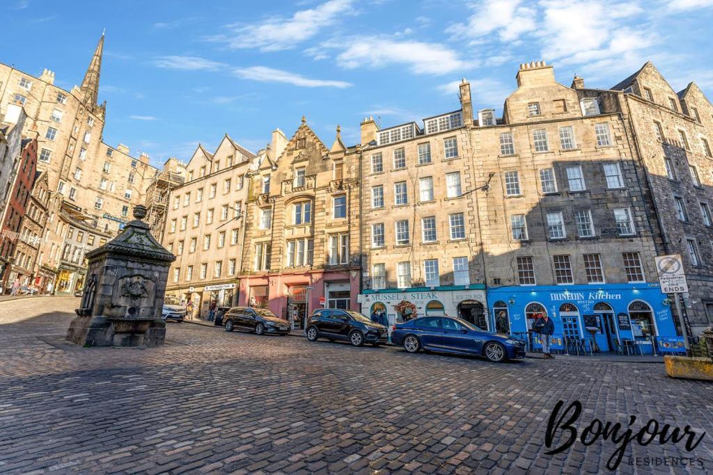 Spacious 2Br-2Ba - Grassmarket - Free Parking By Bonjour Residences Эдинбург Экстерьер фото